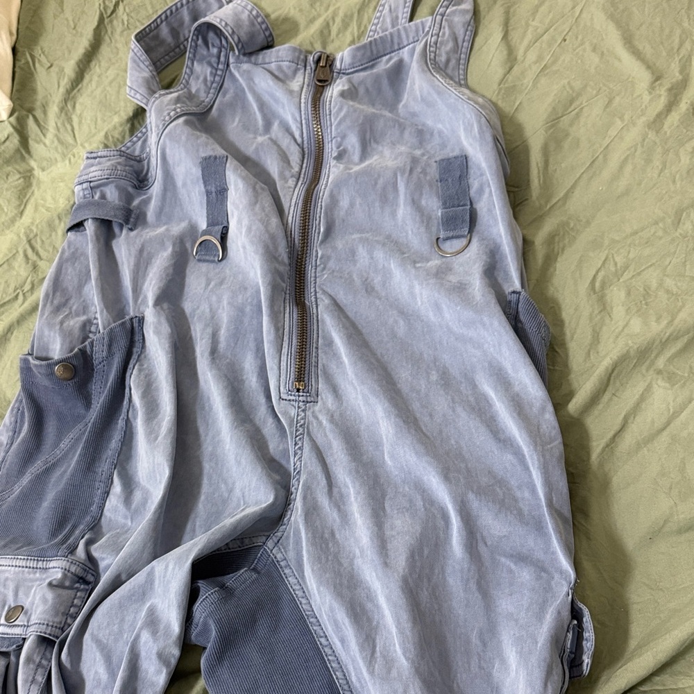 Free people FP Movement Blue Jumpsuit